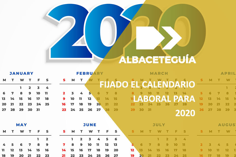 Calendario Laboral 2020