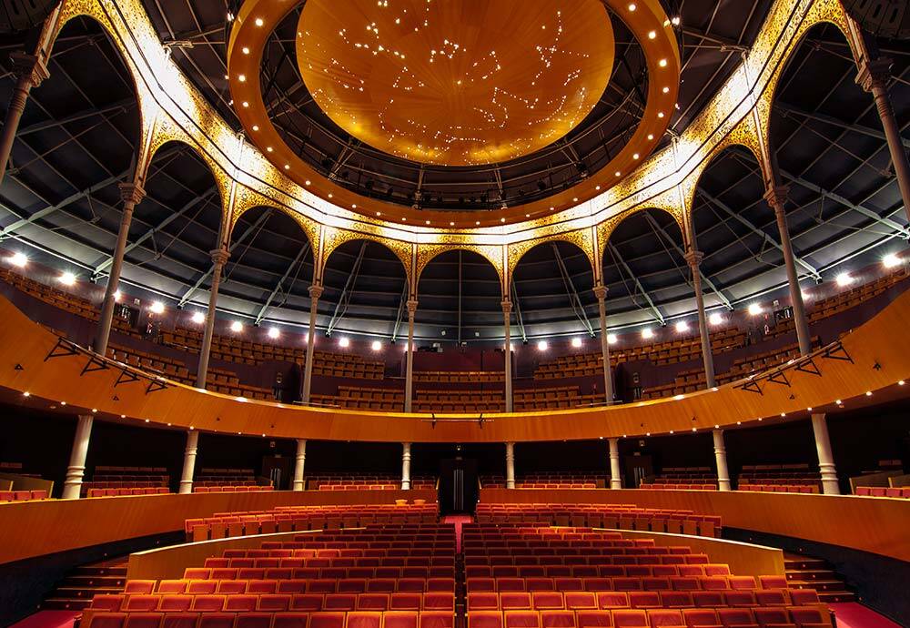 perspectiva del teatro circo de Albacete